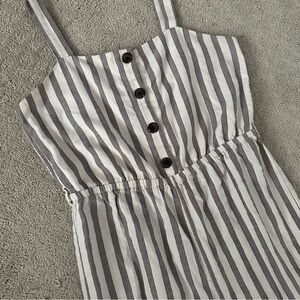 Large Maurices Striped Jumpsuit